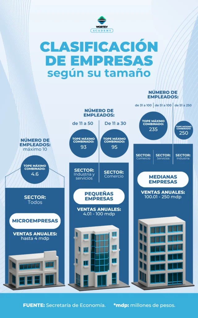 clasificación pymes en México