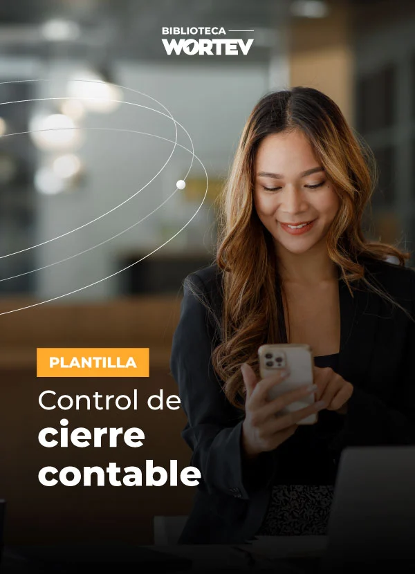 Portada plantilla control de cierre contable WORTEV Academy