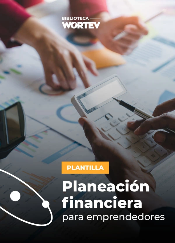 Portada plantilla planeacion financiera WORTEV Academy