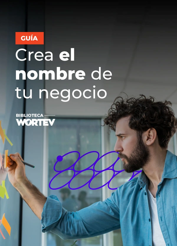 portada guia crea el nombre de tu negocio WORTEV Academy