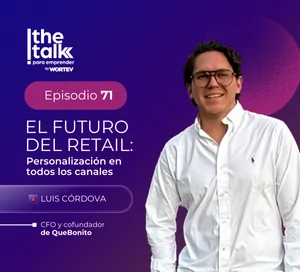 Portada de Podcast The Talk - con Luis Cordova