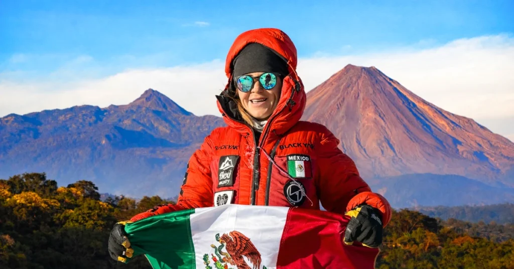 Viridiana Álvarez, montañista mexicana- liderazgo