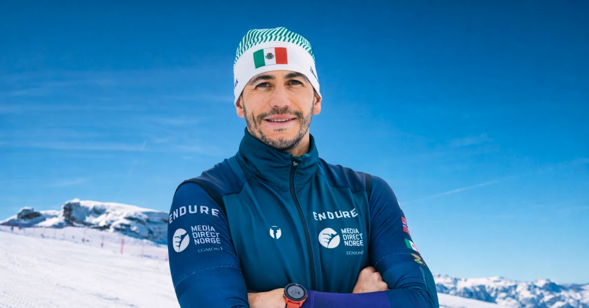 Allan Daniel Corona, atleta olímpico de esquí de fondo