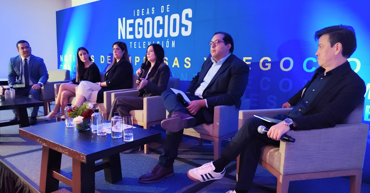 Panel del foro Empresas con Legado Sostenible e Innovador en México.