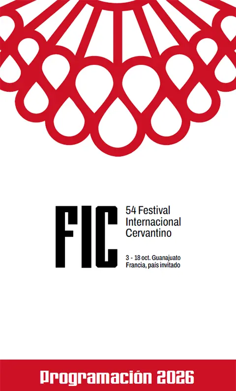 Portada de la programación del Festival Internacional Cervantino 2026