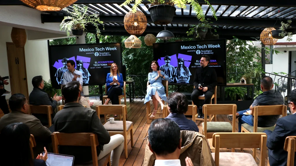 presentación Mexico Tech Week, Deep Tech House en Campus Wortev