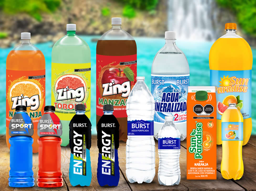 Bebidas de marcas propias y exclusivas comercializadas por Tiendas 3B.